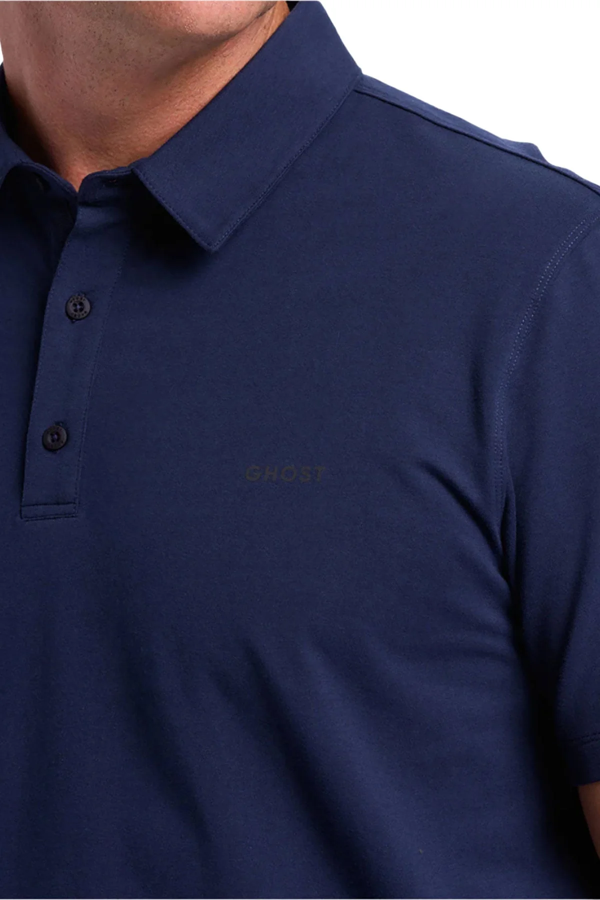 Ghost Golf Polo, Navy [CEI Consulting] - Image 3