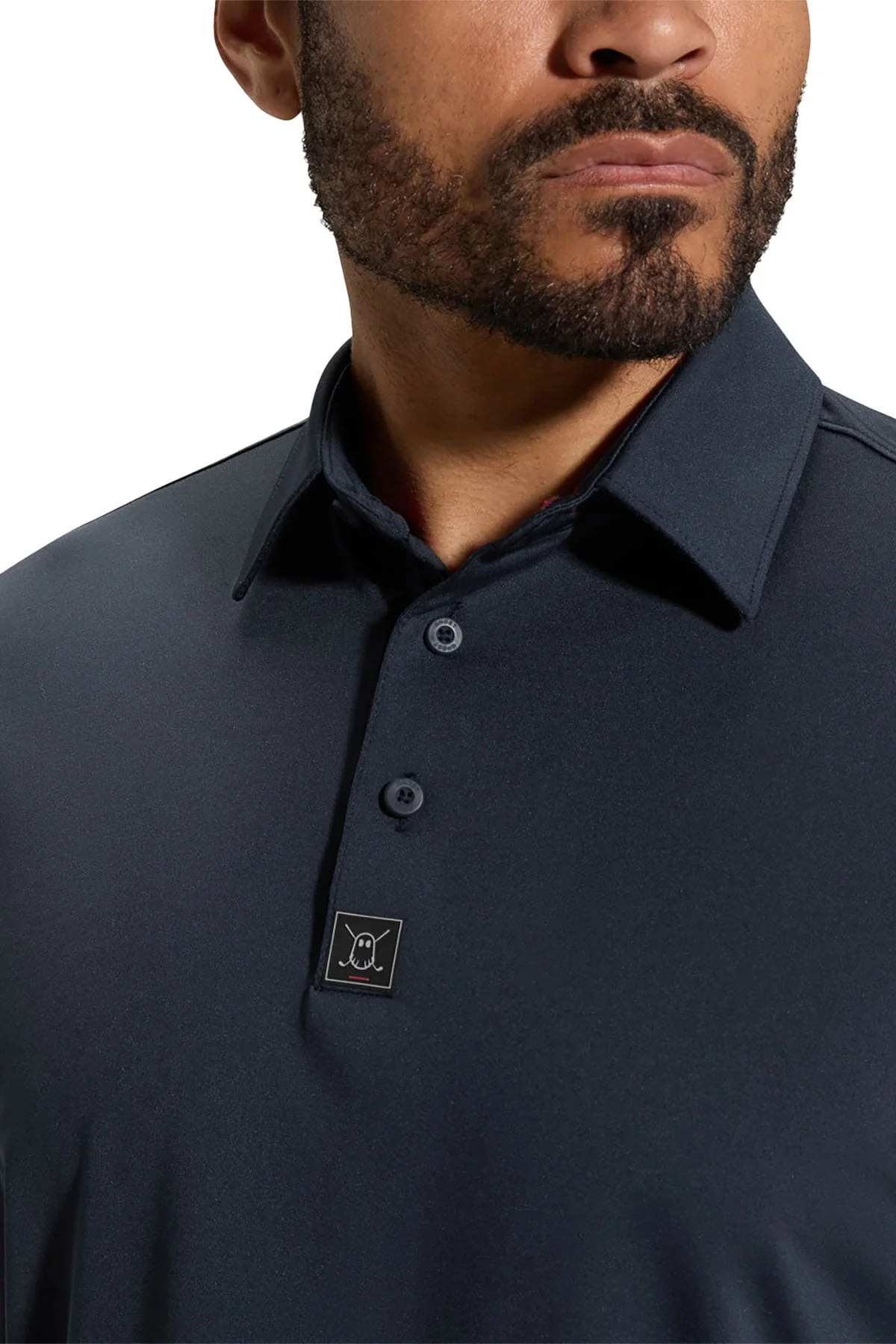 Ghost Golf Performance Polo, Navy [Launch] - Image 3