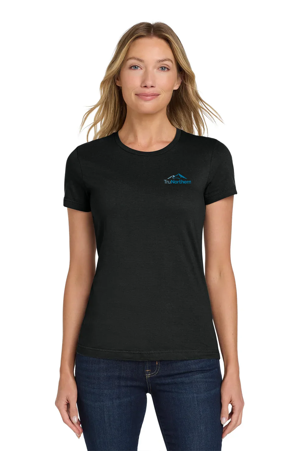 Gildan Softstyle Ladies T Shirt, Black [TruNorthern]