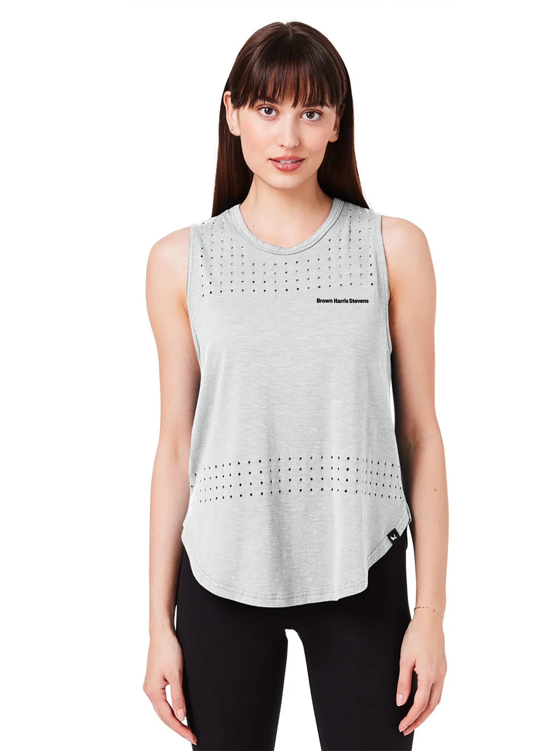 Glyder Ladies Lumasof Mood Tank, Ash Grey [Brown Harris Stevens]