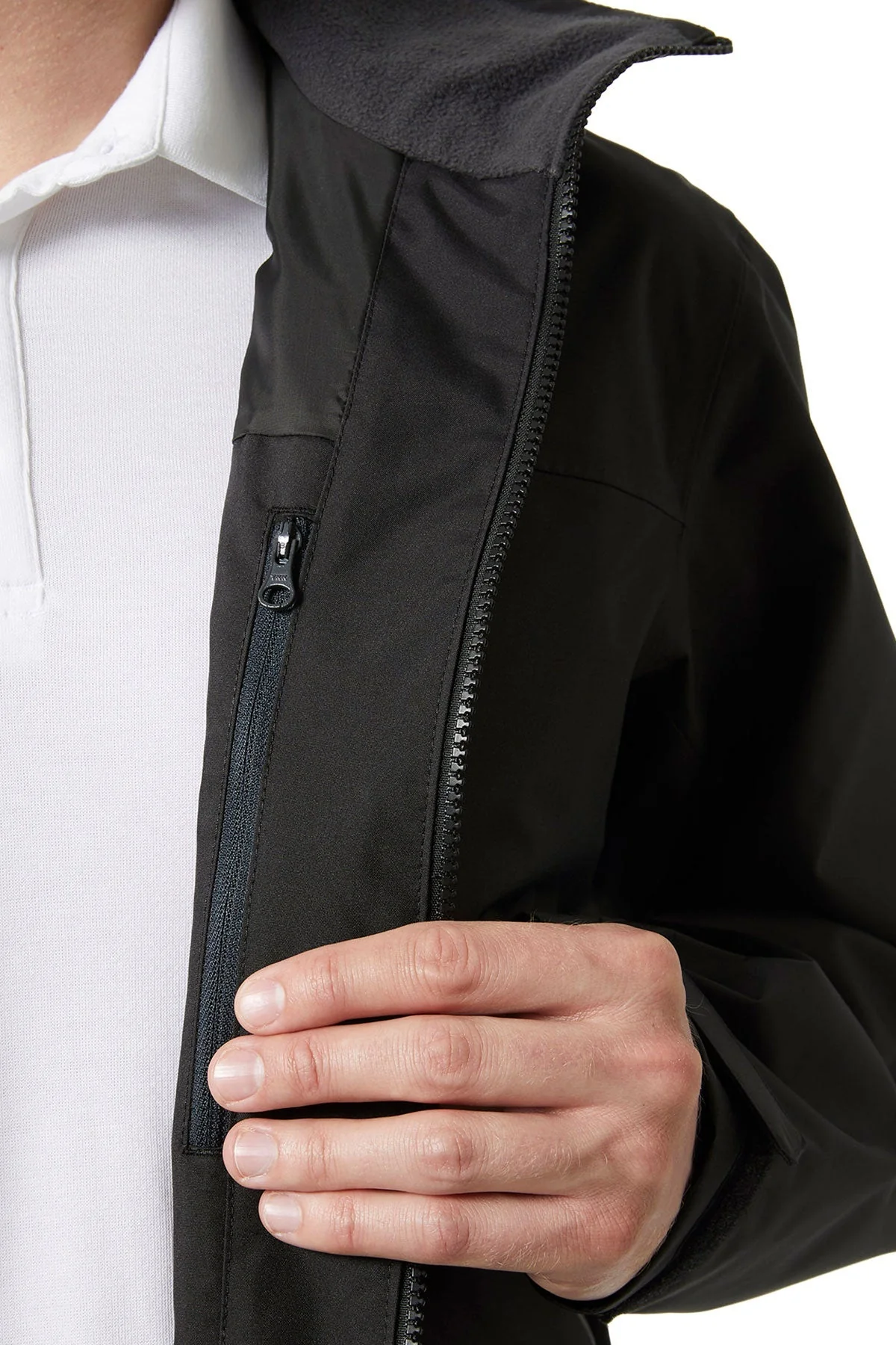 Helly Hansen Mens Crew Jacket 2.0, Black [Eastside Vocational Services, Inc.] - Image 3