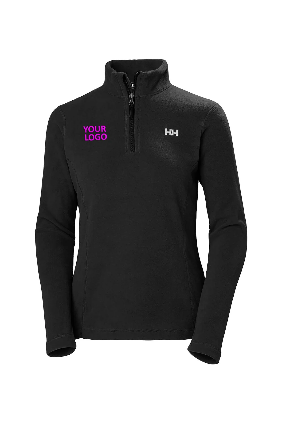 Helly Hansen Womens Daybreaker Custom Half-Zips, New Black
