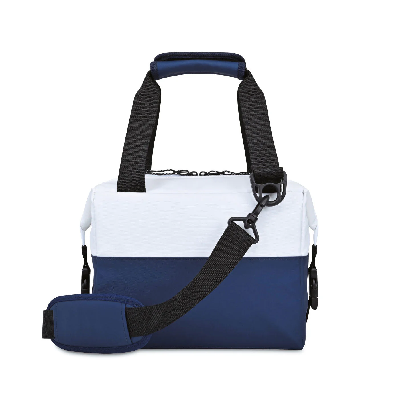 Igloo Seadrift Snap Down Branded 12 Can Coolers, NavyWhite - Image 2