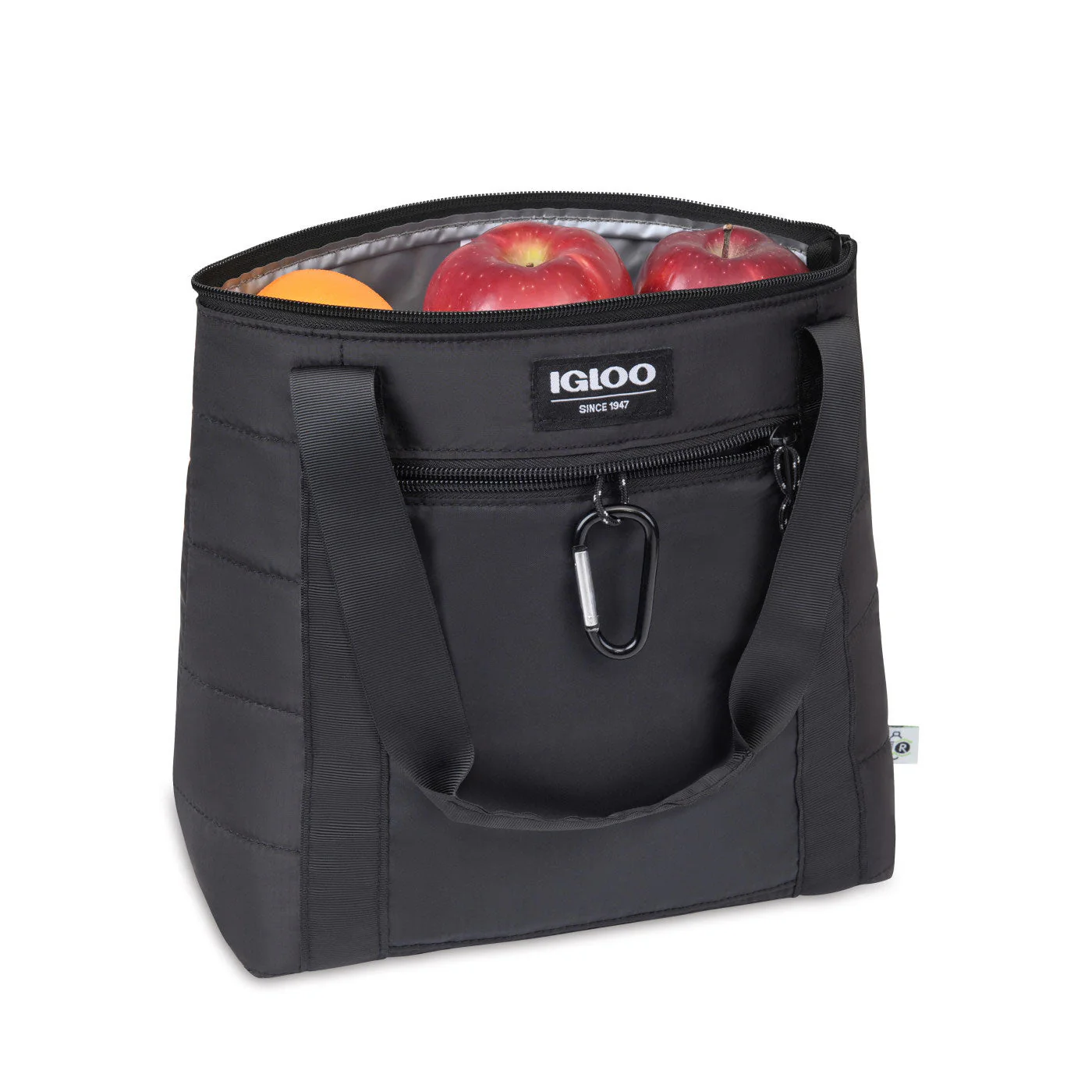Igloo Packable Puffer 10 Can Branded Cooler Bags, Black - Image 3