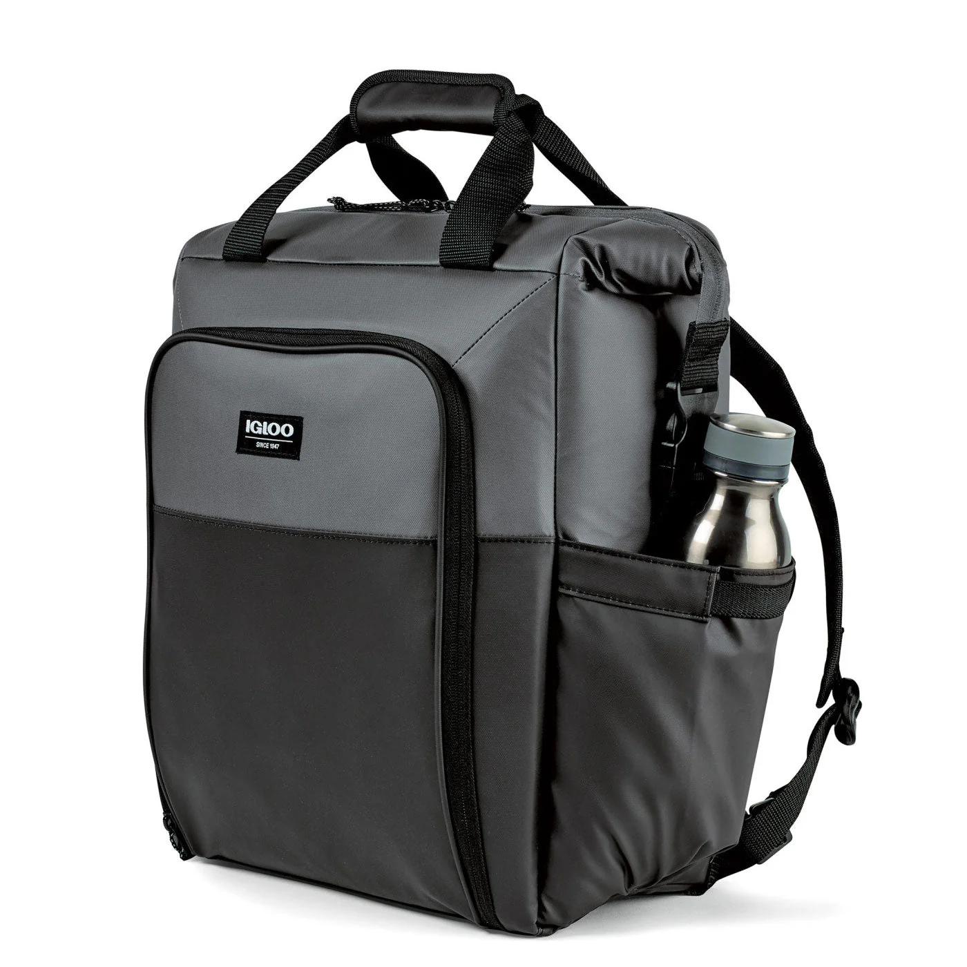 Igloo Seadrift Switch Customized Backpack Coolers, BlackGrey - Image 3