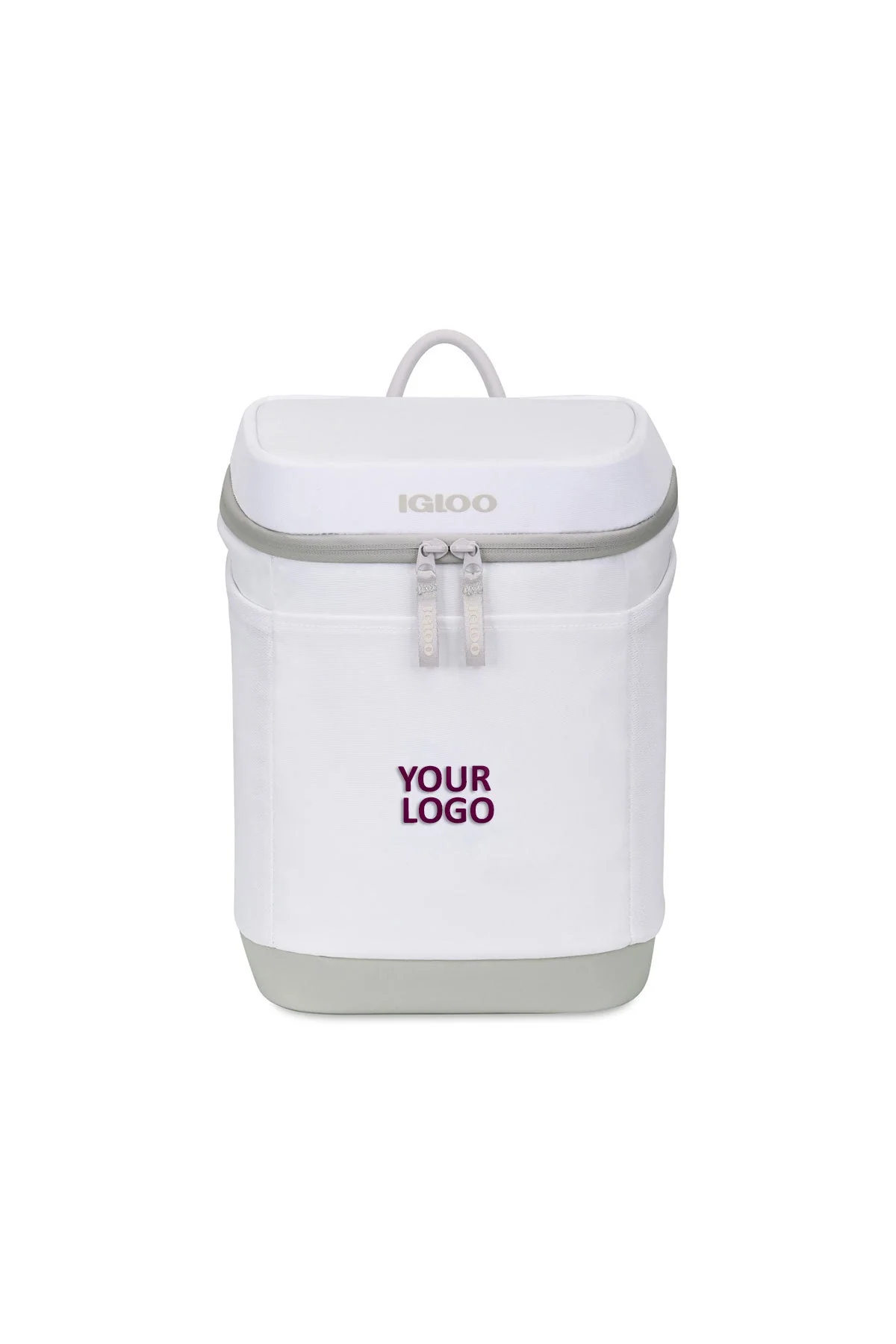Igloo Day Chiller Backpack 12 Can Soft Custom Coolers, Cloud White