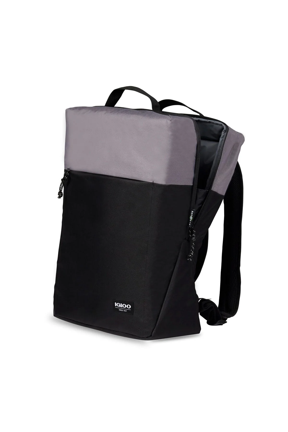 Igloo Fundamentals Lotus Custom Backpack Cooler, Black-Dark Grey - Image 3