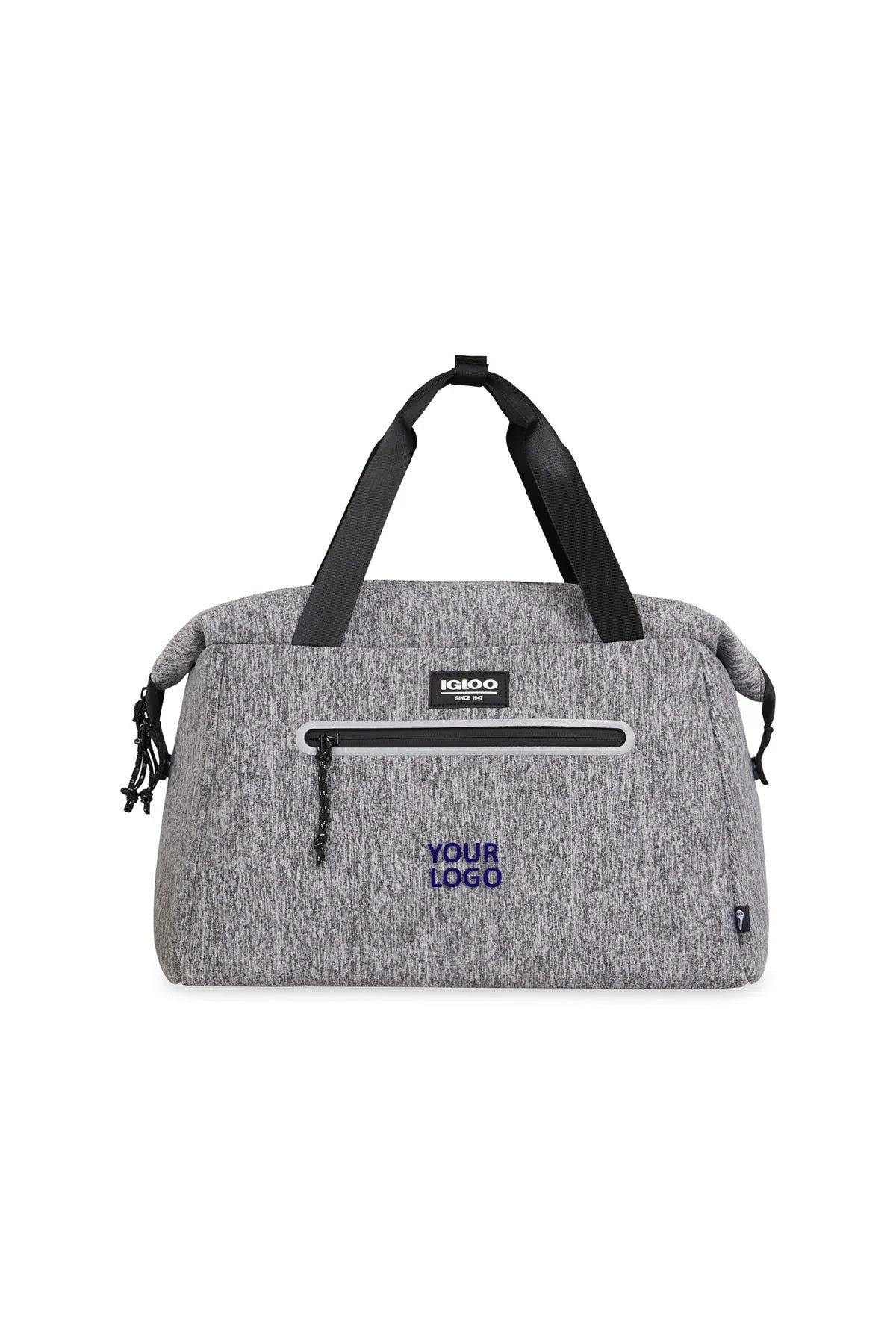 Igloo Moxie Medium Duffel Custom Cooler, Heather Gray