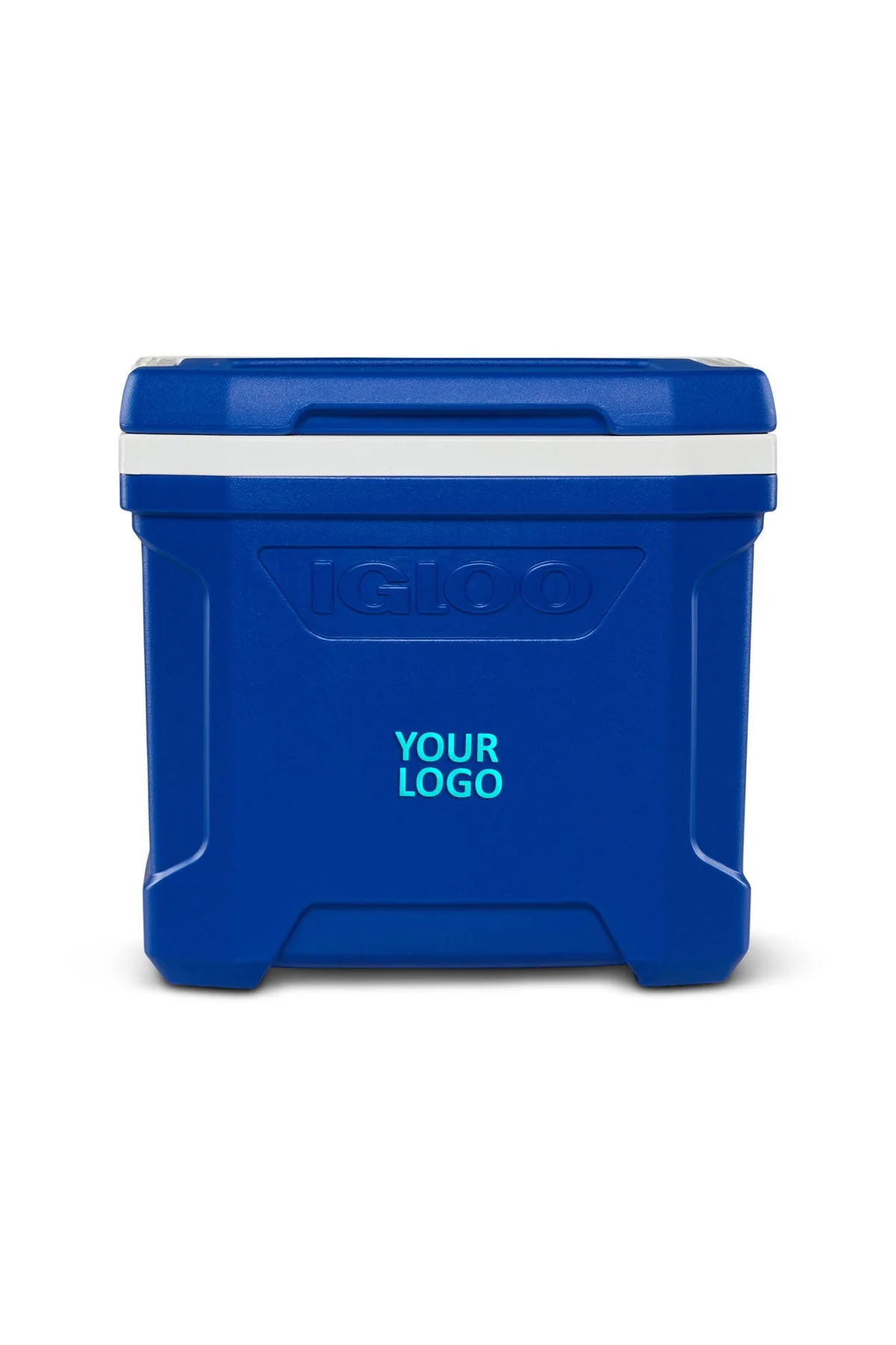 Igloo Profile 16 Qt Custom Coolers, White-Majestic Blue