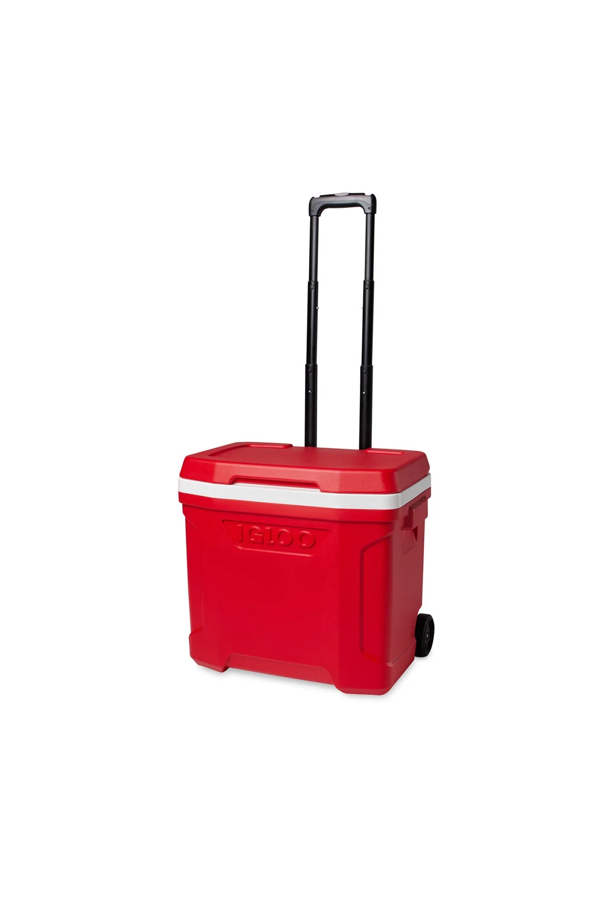 Igloo Profile 28 Qt Roller Custom Coolers, White-Red Star - Image 2