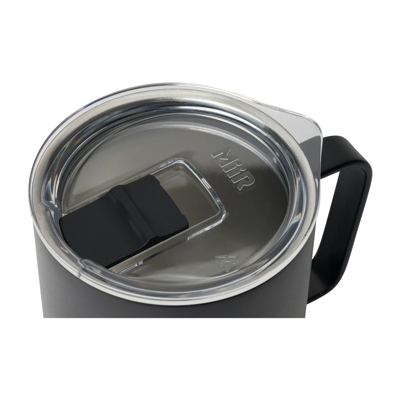 MiiR Vacuum Insulated Branded 12 Oz Camp Cups, Black Powder - Image 2