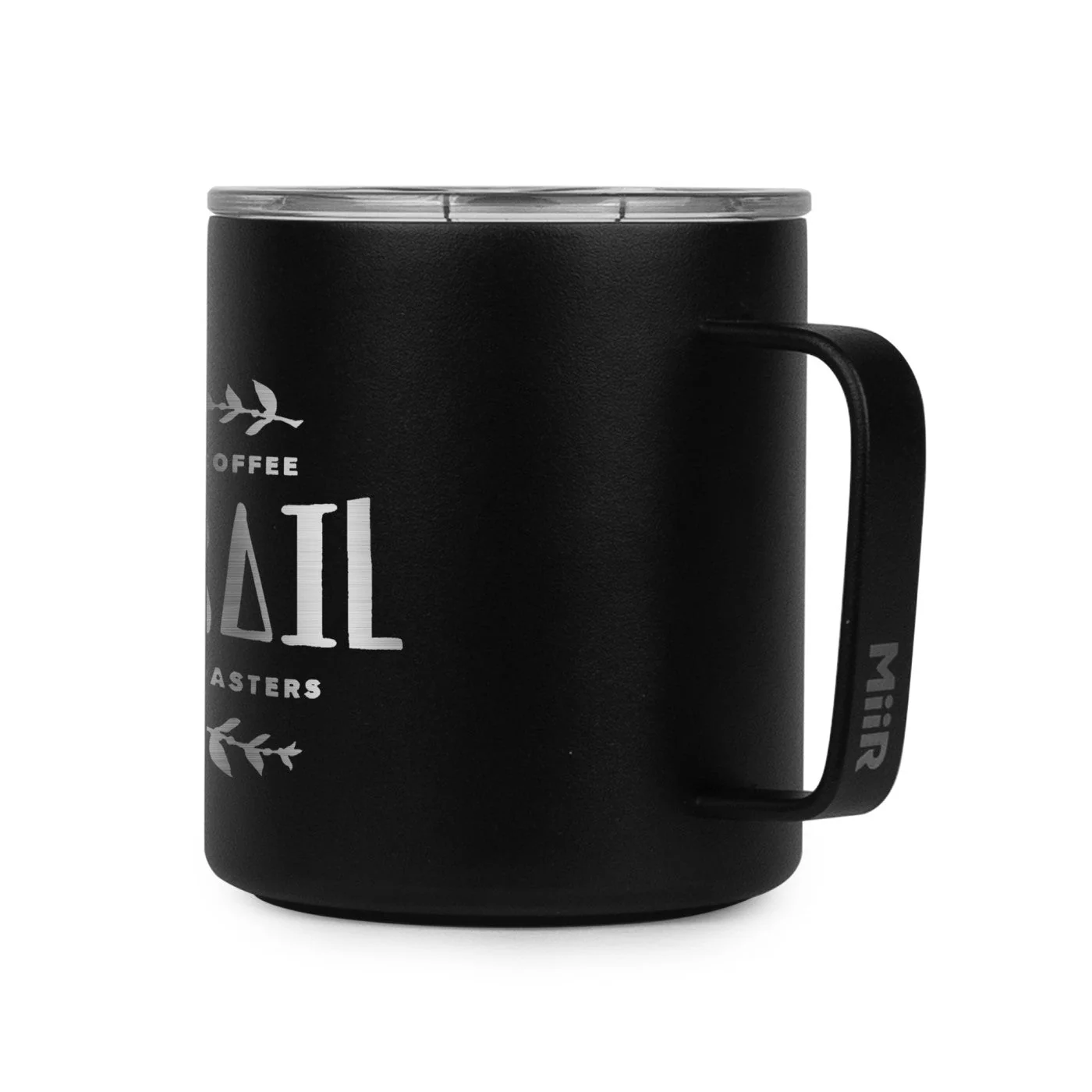 MiiR Vacuum Insulated Branded 12 Oz Camp Cups, Black Powder - Image 3