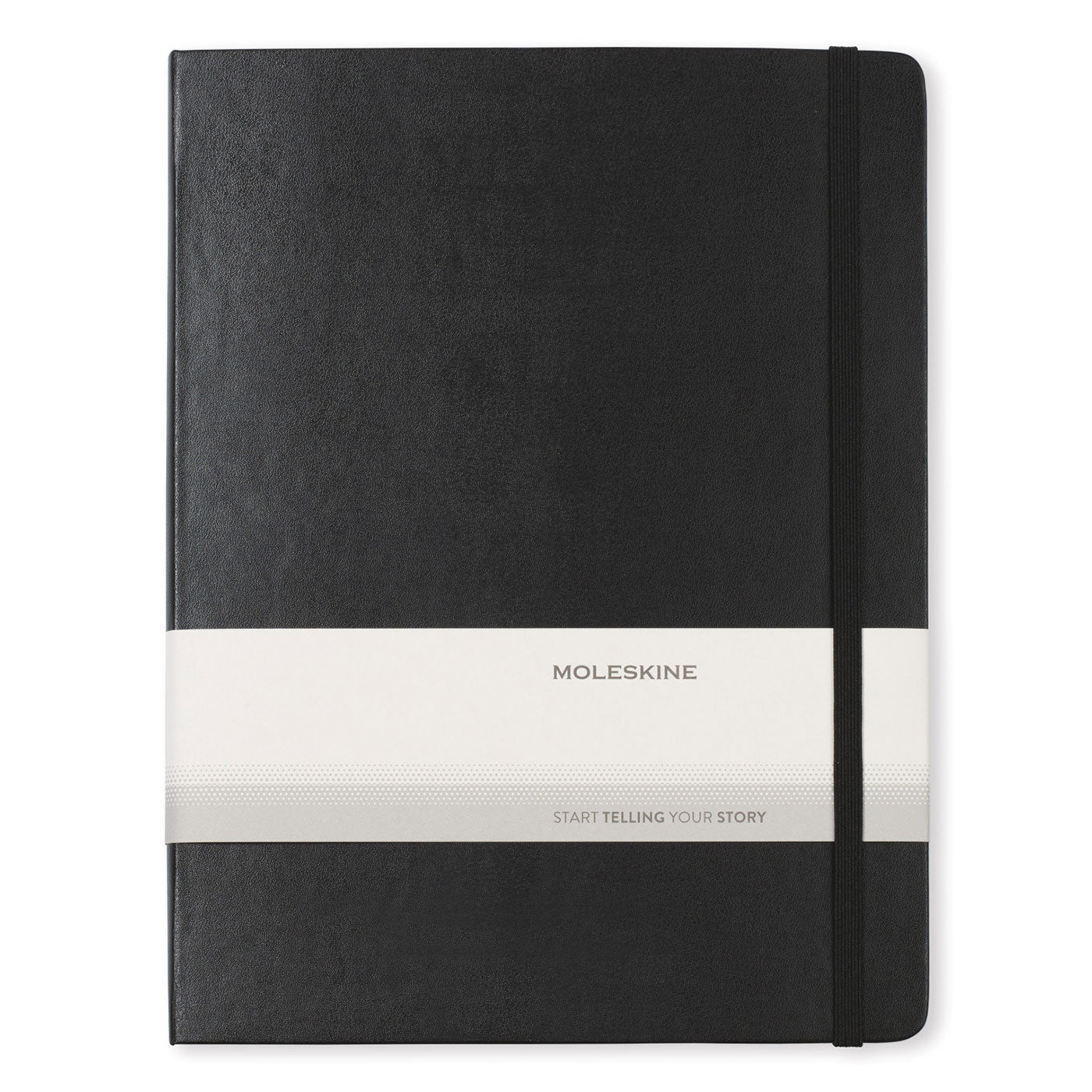 Moleskine Hard Cover X Large Double Layout Notebook Black - Image 4