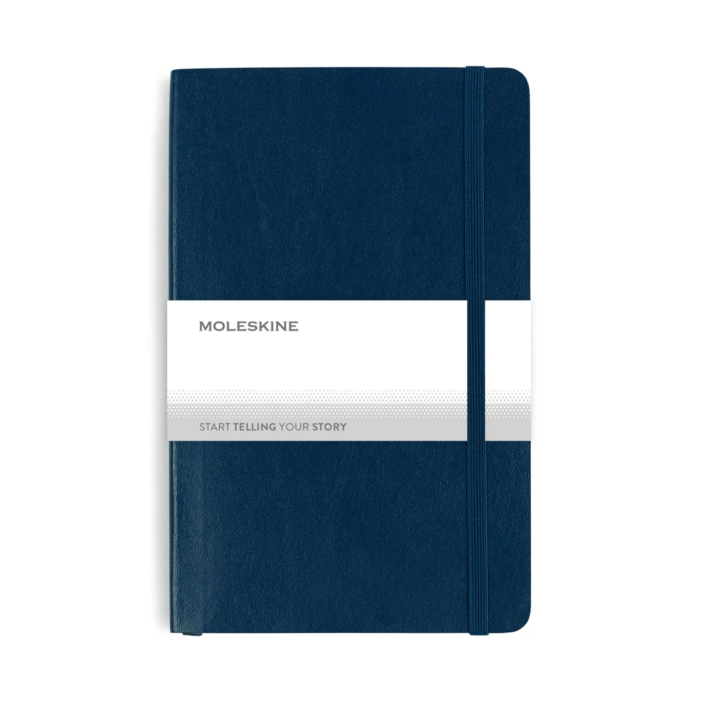Moleskine Soft Cover Ruled Large Notebook Sapphire Blue - Image 2