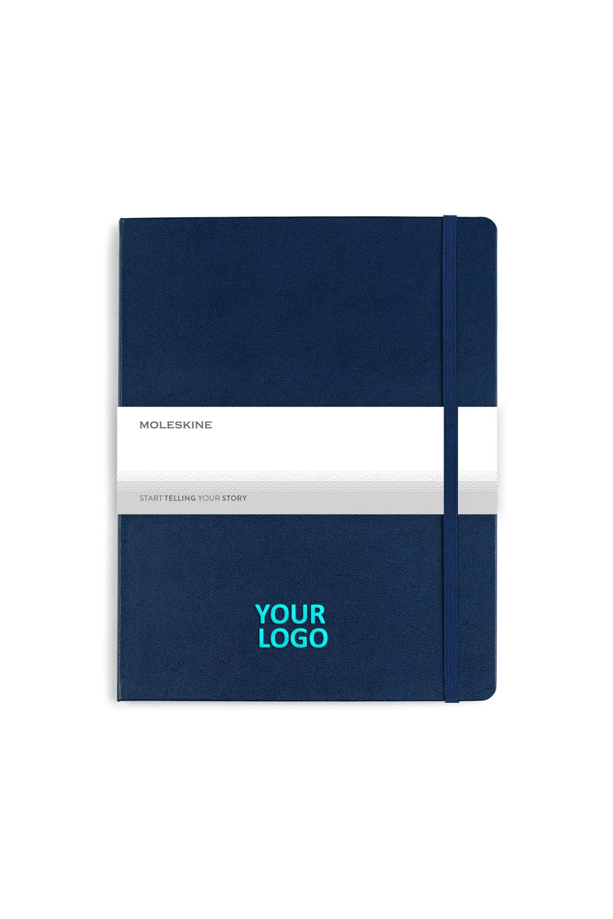 Moleskine X-Large Notebook and Kaweco Pen Custom Gift Set, Sapphire Blue