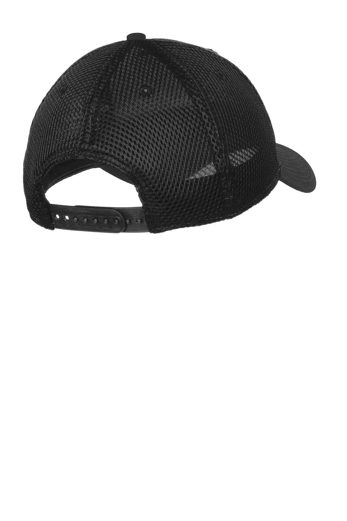 New Era Snapback Contrast Front Mesh Customized Caps, Charcoal/Black - Image 2
