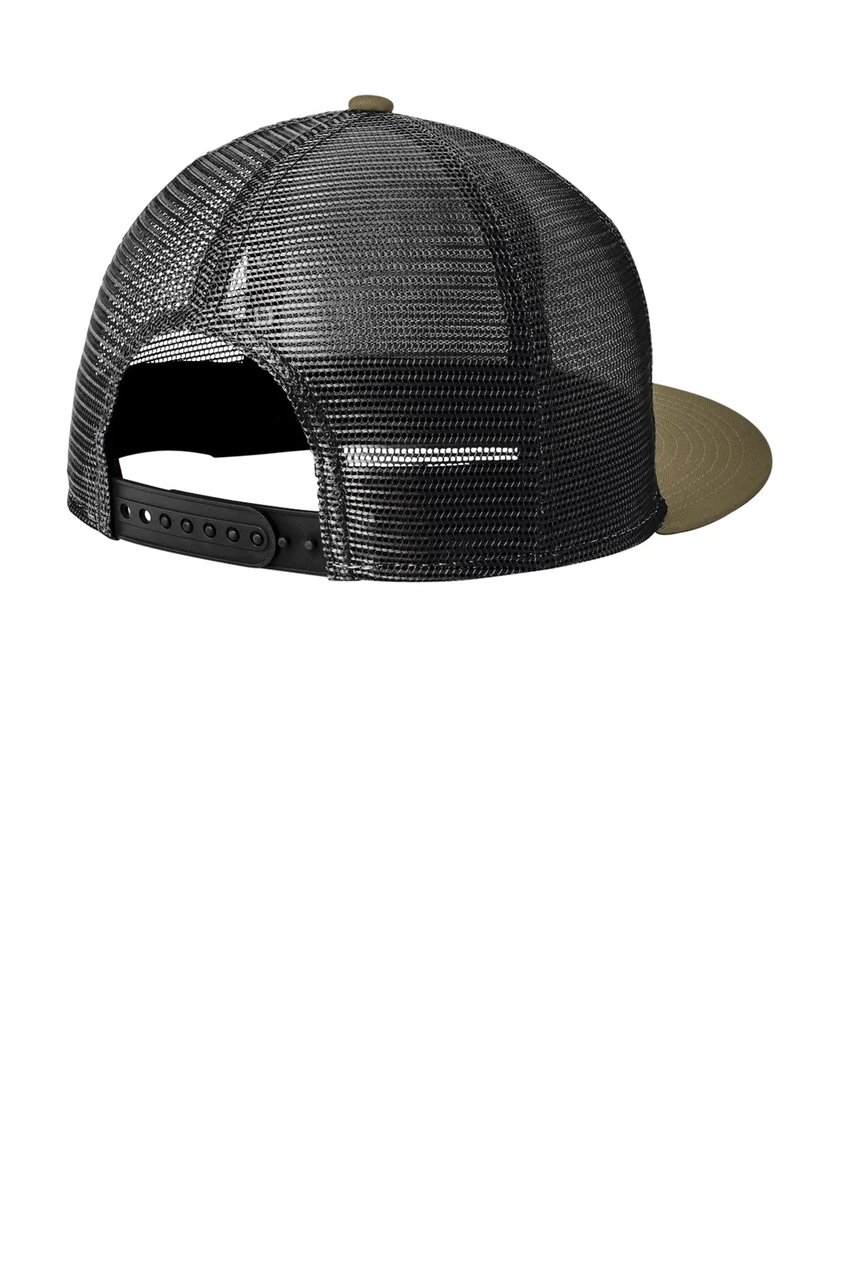 New Era Standard Fit Trucker Caps, Olive/ Black - Image 2