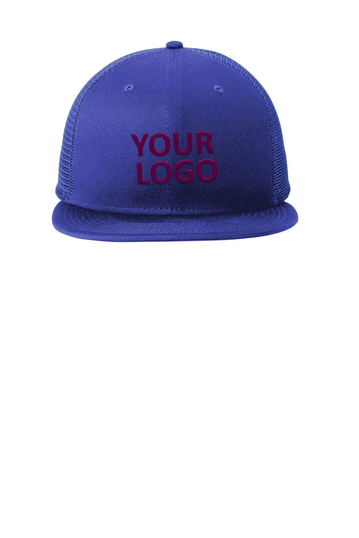 New Era Standard Fit Trucker Caps, Royal/ Royal