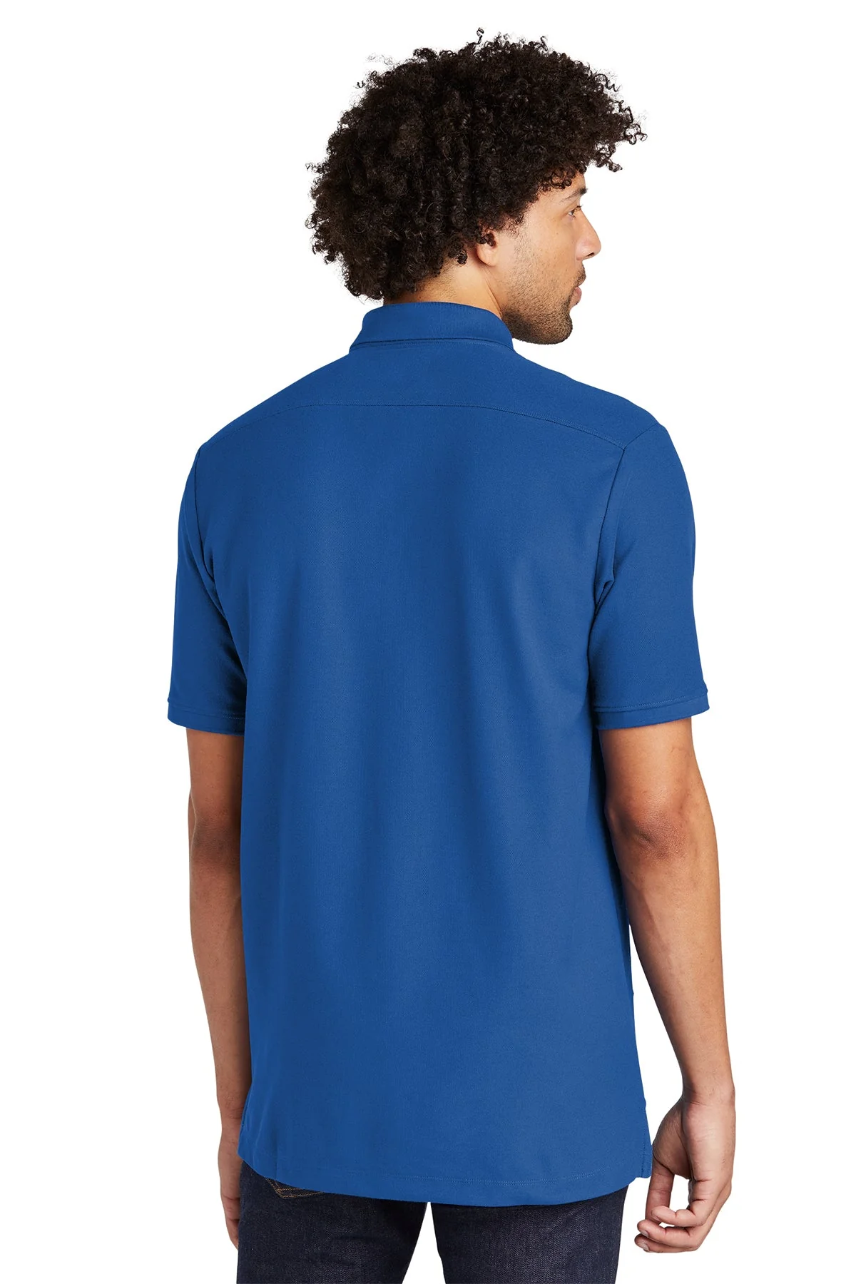 New Era Home Plate Polo, Royal [ACI Jet Uniforms] - Image 2