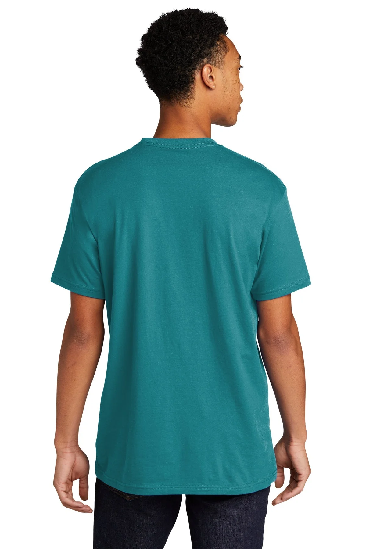 Next Level Unisex Cotton Tee, Teal [WILS] - Image 2