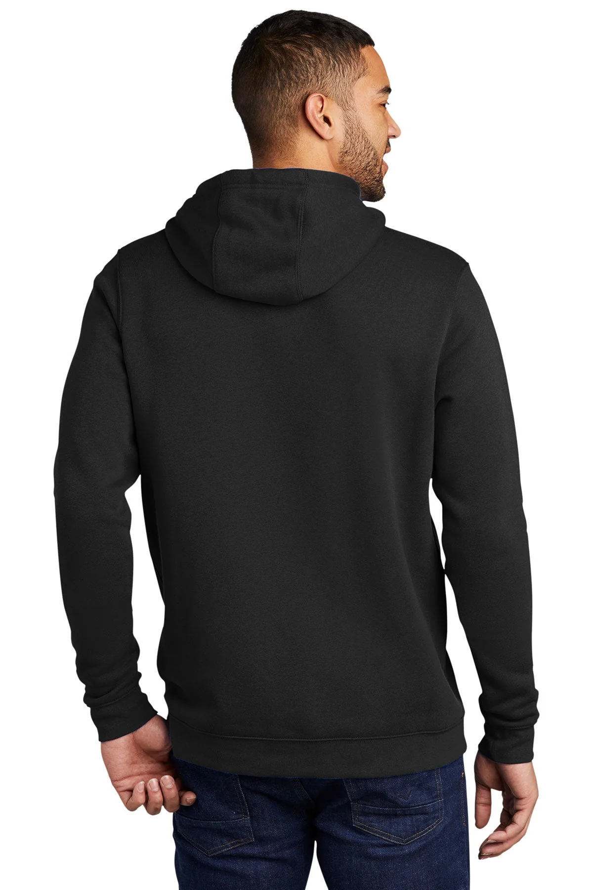 Nike Club Fleece  Hoodie, Black [Harris & Associates] - Image 2