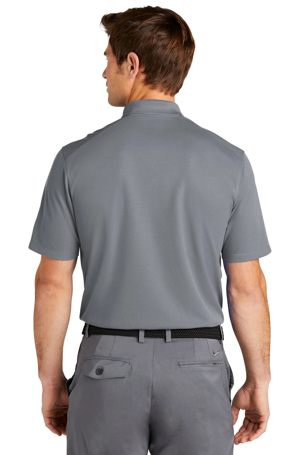 Nike Dri-FIT Micro Pique Tall Polo, Cool Grey [TruNorthern] - Image 2