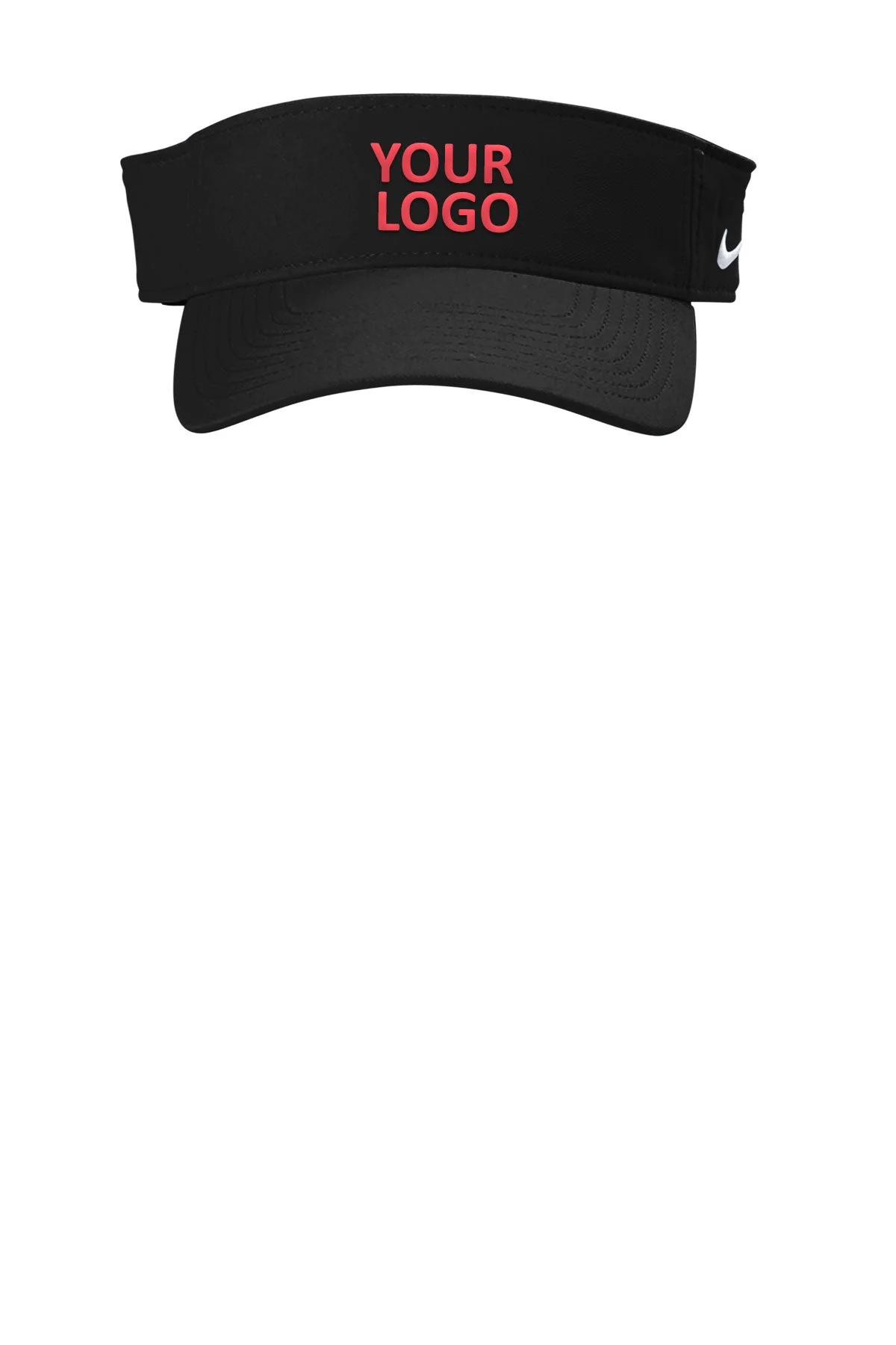 Nike Dri-FIT Team Customized Visors, Black