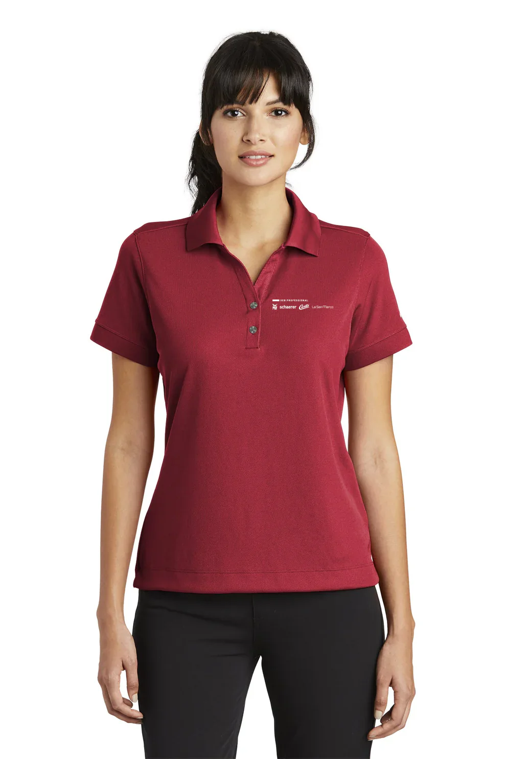 Nike Ladies Dri-FIT Classic Polo, Varsity Red [SEB Professional]