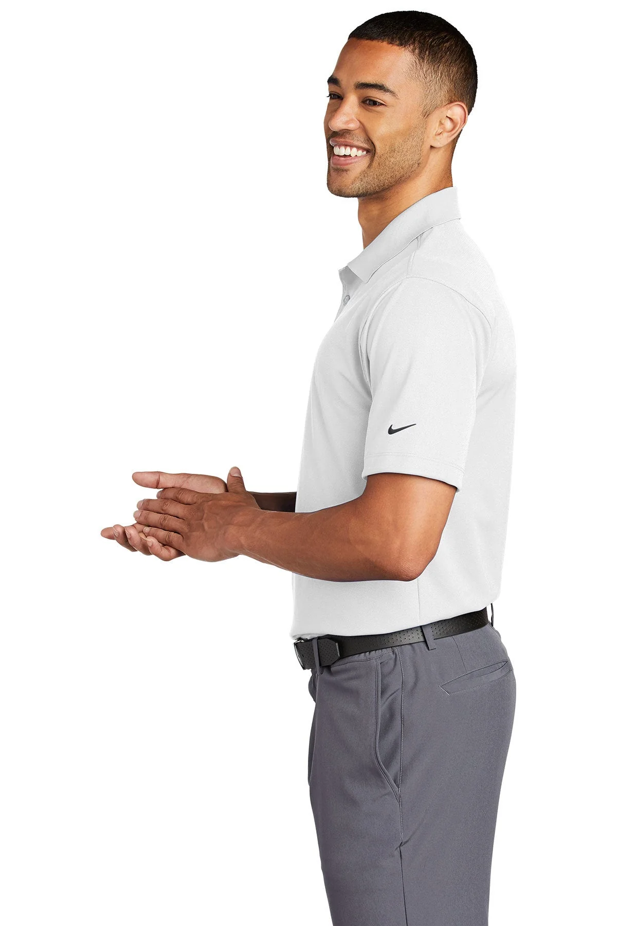 Nike Tech Dri-FIT Polo, White [Lane & Waterman] - Image 3