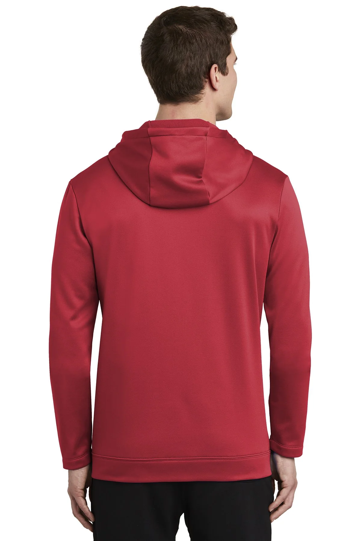 Nike ThermaFIT Customized Zip Hoodies, Gym Red - Image 2