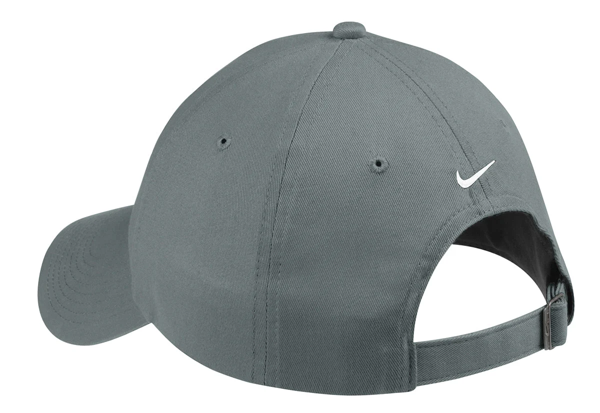 Nike Unstructured Twill Cap, Dark Grey [Control Risks] - Image 3