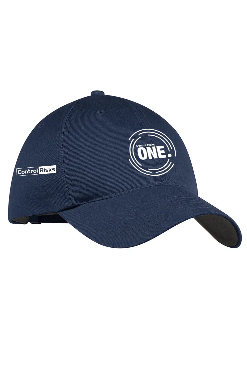 Nike Unstructured Twill Cap, Deep Navy [Control Risks] - Image 2