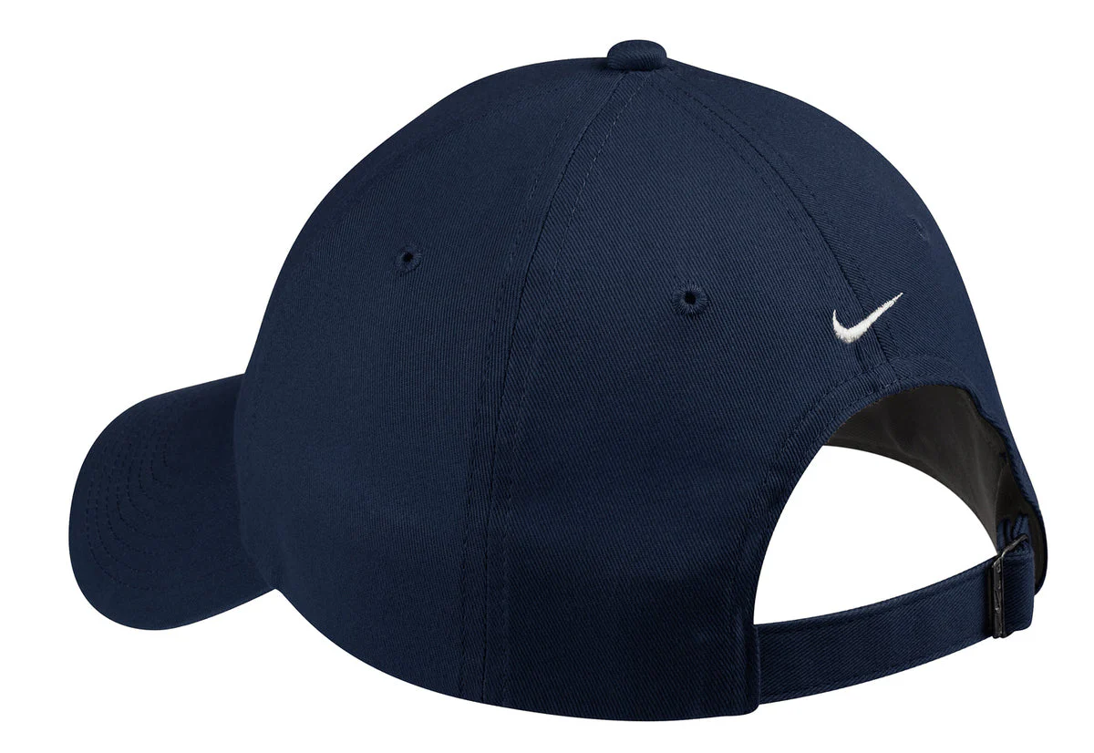 Nike Unstructured Twill Cap, Deep Navy [Control Risks] - Image 3