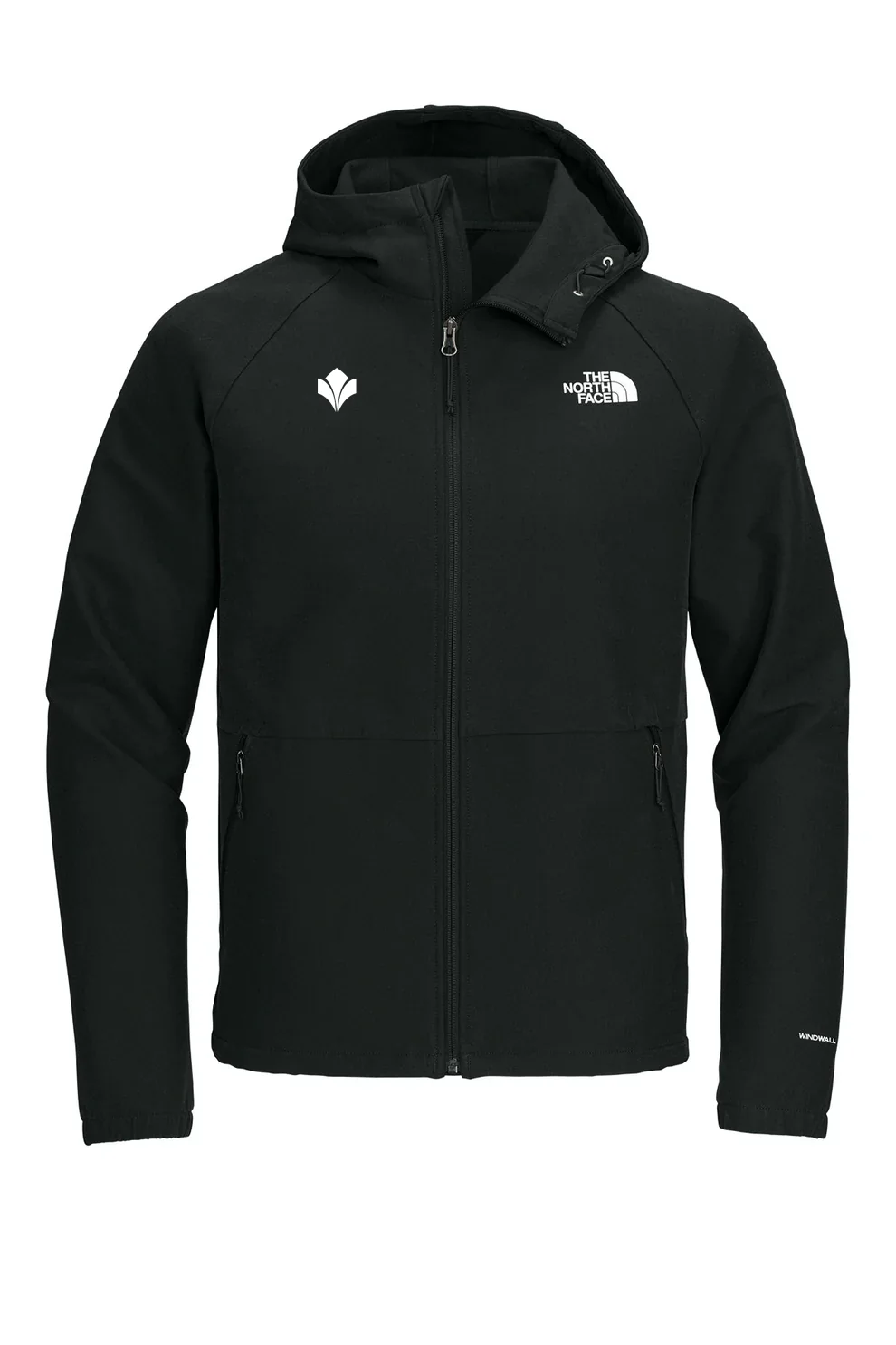 North Face Barr Lake Hooded Soft Shell Jacket, Black Heather [Zura Bio]