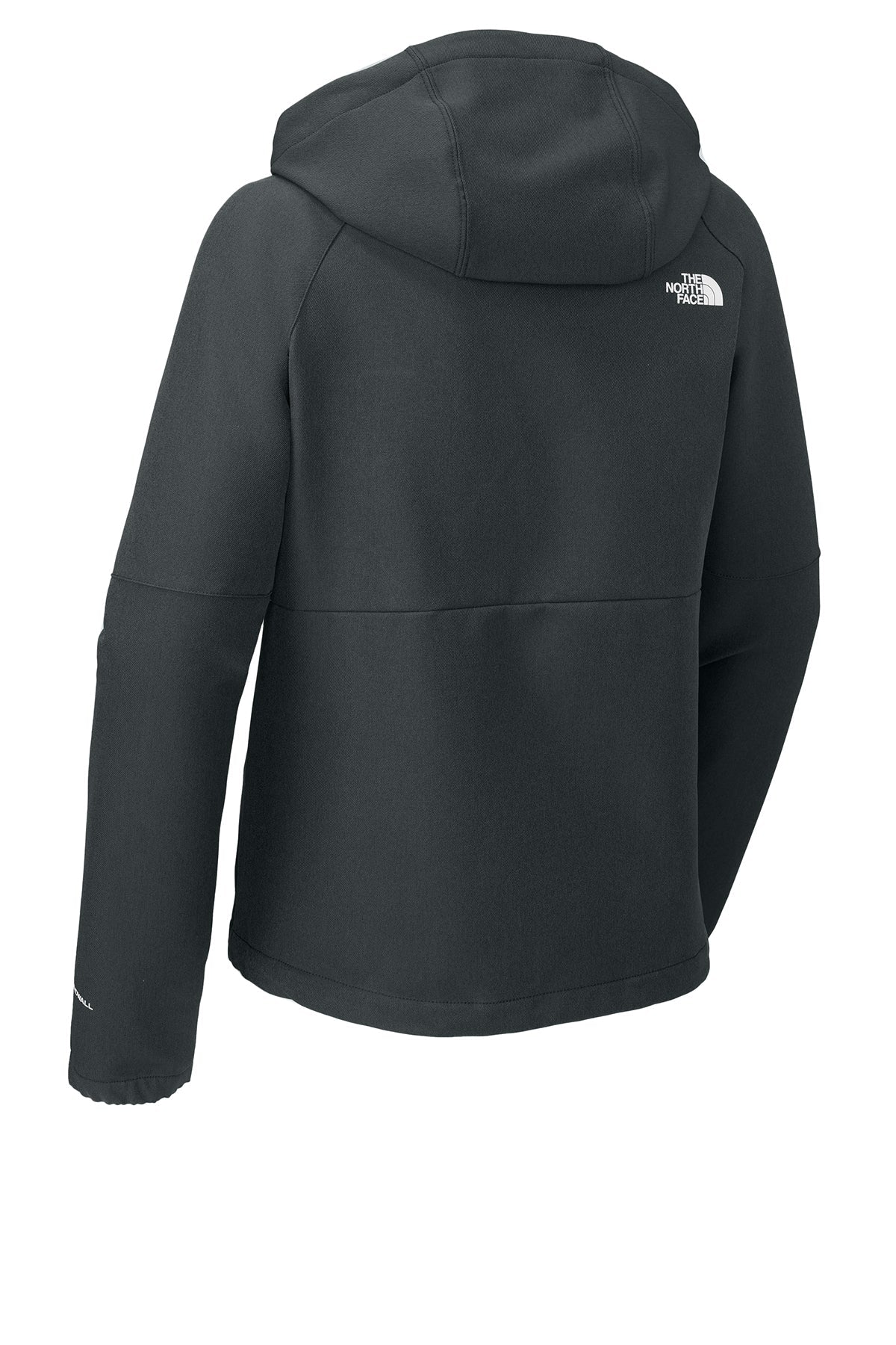 North Face Ladies Barr Lake Hooded Soft Shell Jacket, Asphalt Grey Dark Heather [Real8 Group] - Image 2