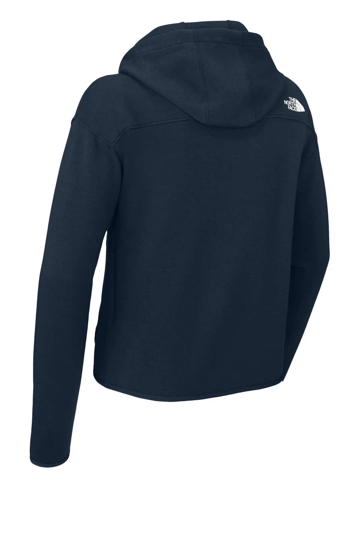 North Face Ladies Double-Knit Zip Hoodie, Summit Navy [The Braff Group] - Image 2