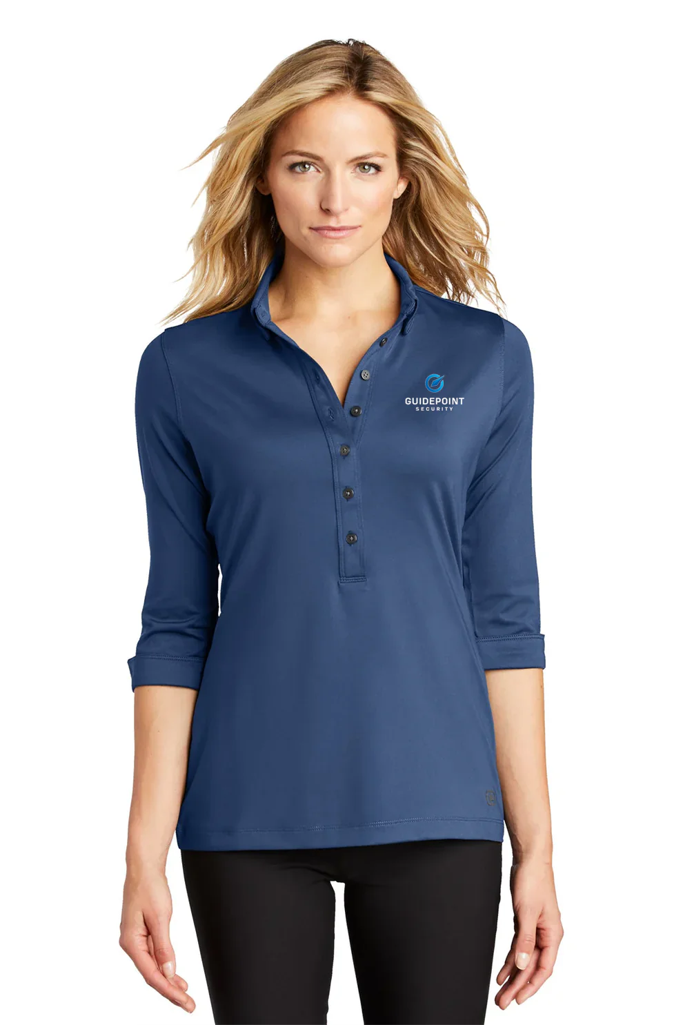 OGIO Ladies Gauge Polo, Blue Indigo [GuidePoint Security]