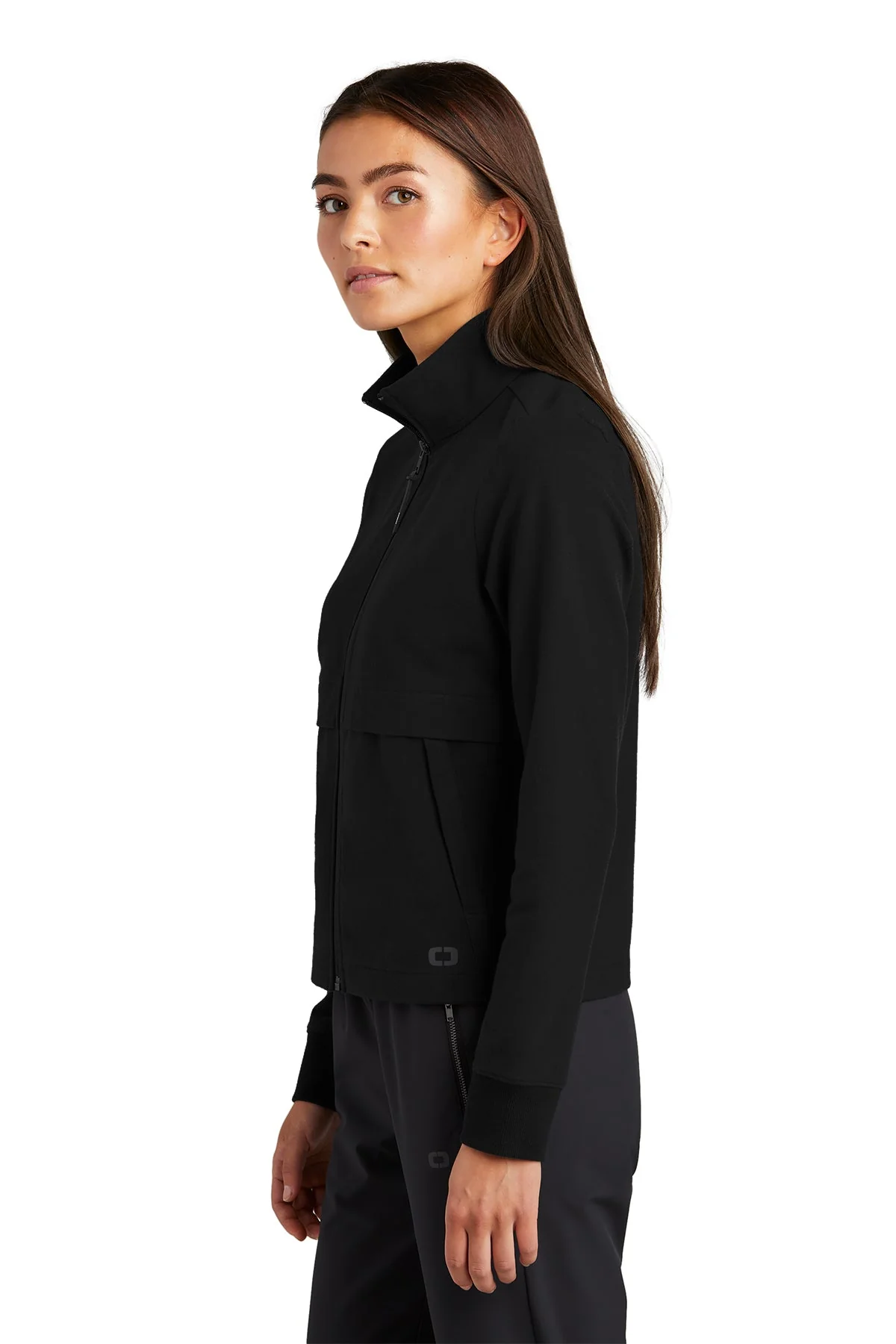 OGIO Ladies Outstretch Customized Jackets, Blacktop - Image 3