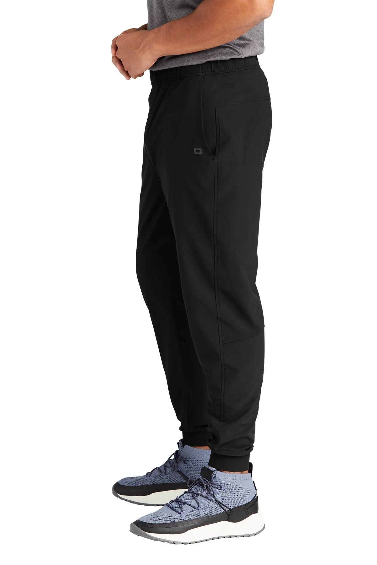 OGIO Men's Connection Customized Joggers, Blacktop - Image 3