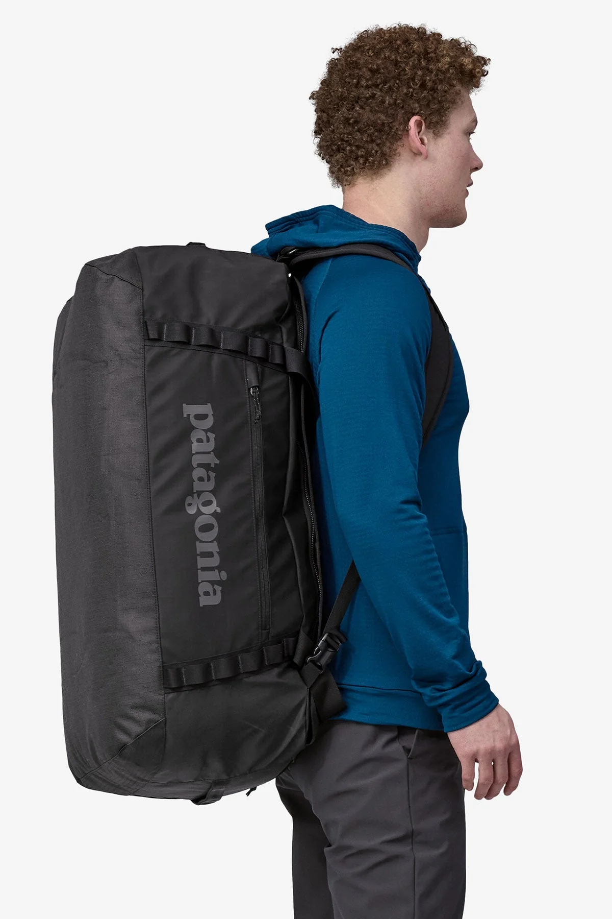 Patagonia Black Hole Duffel 70L, Matte Black [Tilt] - Image 2