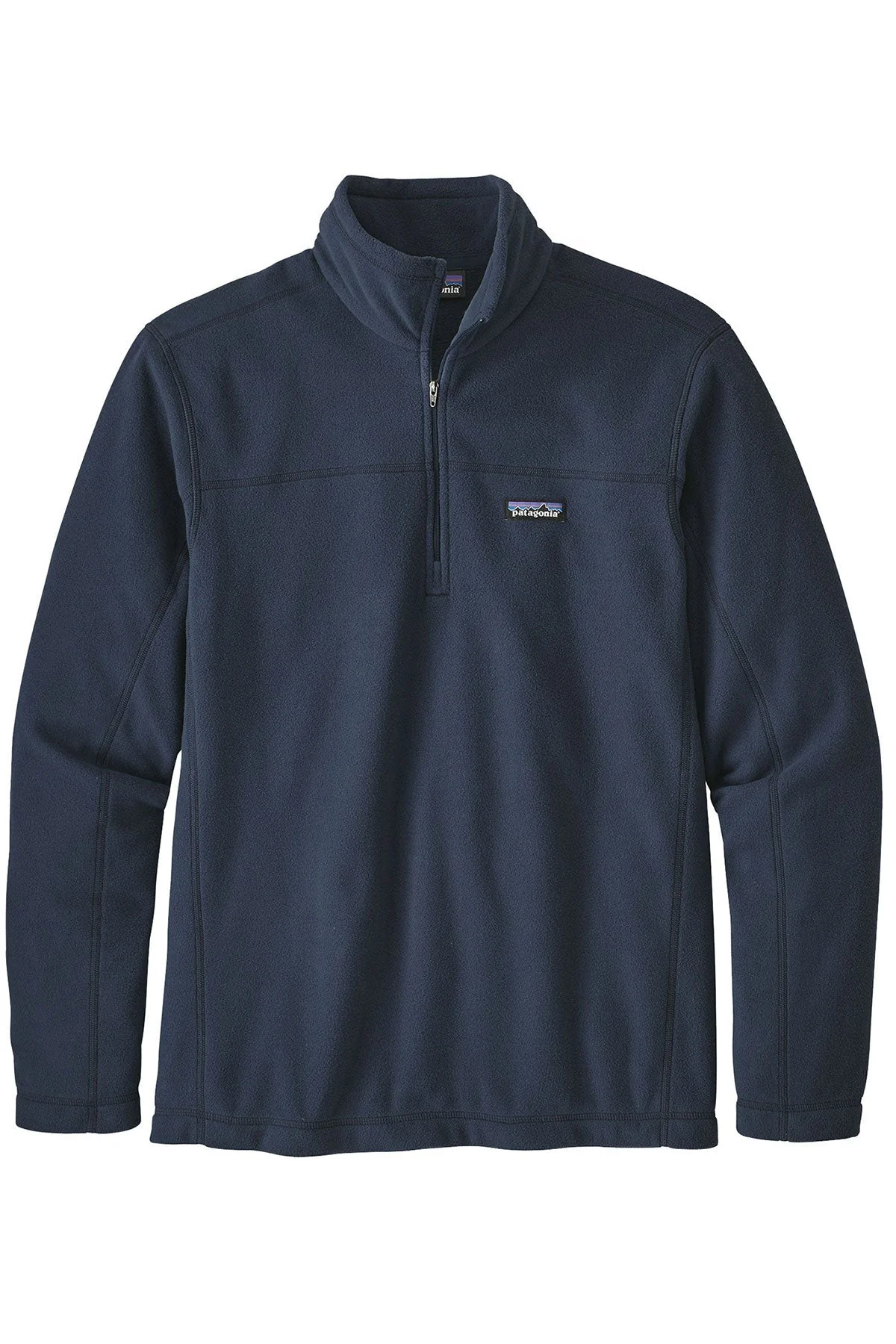 Patagonia Mens Micro D Fleece Pullover, New Navy [Maine State Credit Union] - Image 3