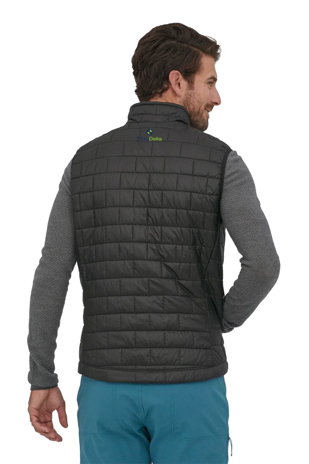 Patagonia Mens Nano Puff Vest, Black [Plus Delta Partners Anniversary Gift Store] - Image 2