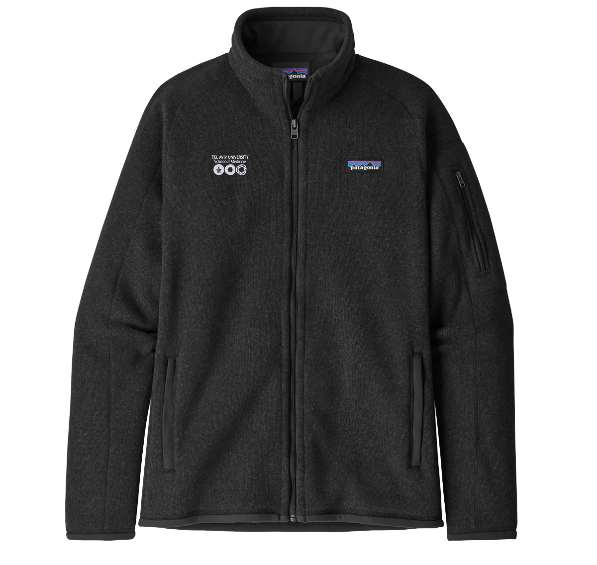 Patagonia Womens Better Sweater Fleece Jacket, Black [Tel Aviv University]