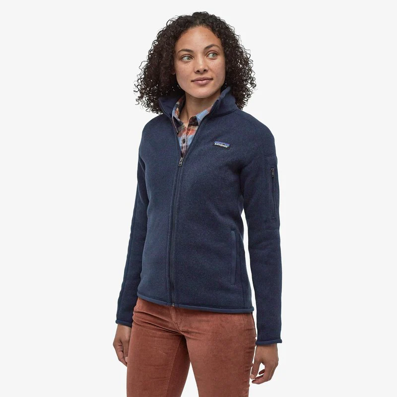 Patagonia Womens Better Sweater Fleece Jacket, New Navy [Tel Aviv University] - Image 2