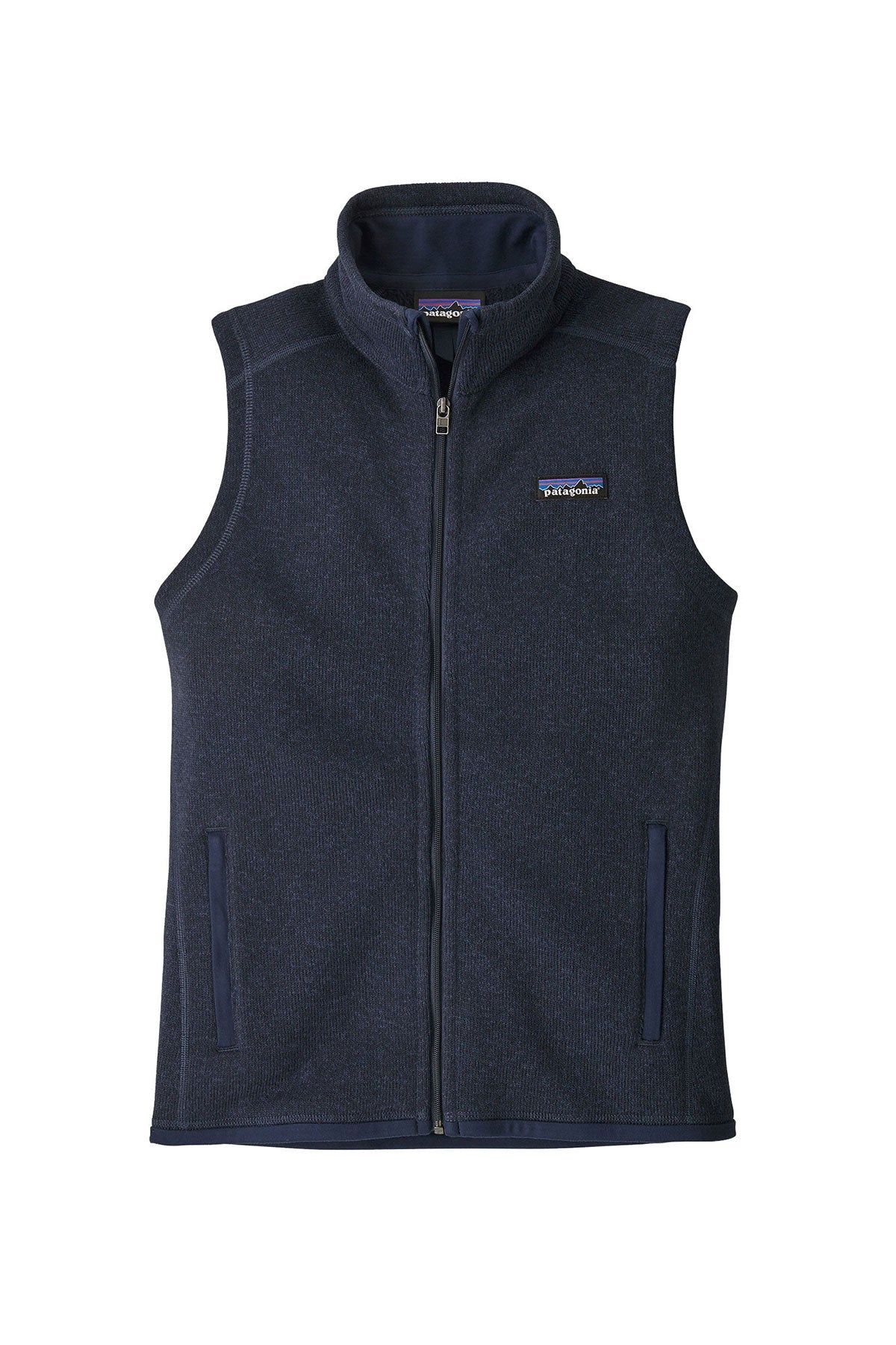Patagonia Womens Better Sweater Fleece Vest, New Navy [Aqua Finance] - Image 3
