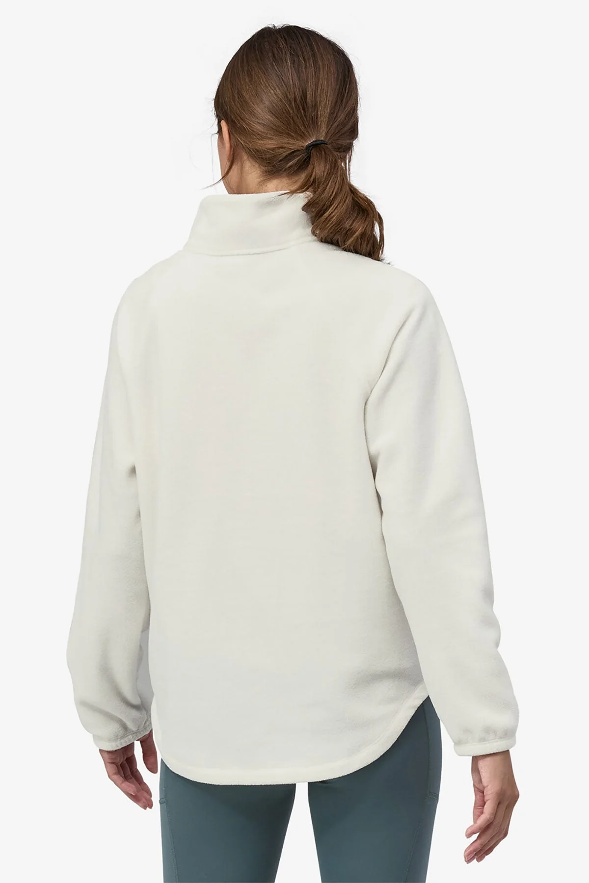 Patagonia Womens Classic Microdini Jacket, Birch White [Calvada Surveying Inc] - Image 2