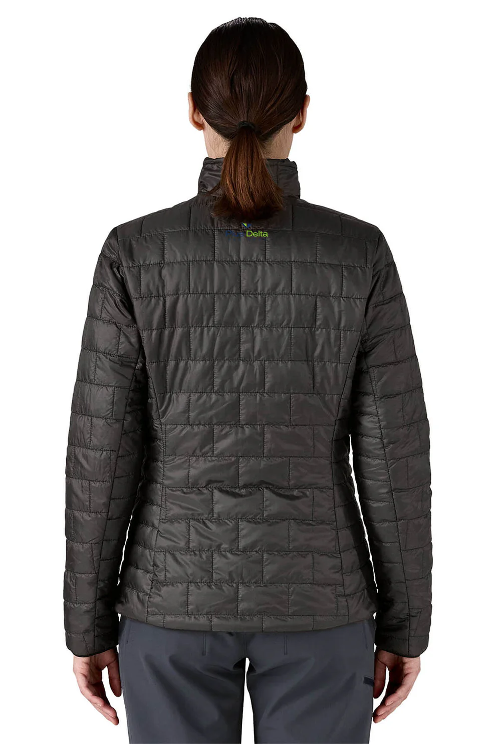 Patagonia Womens Nano Puff  Jacket, Black [Plus Delta Partners Anniversary Gift Store] - Image 2