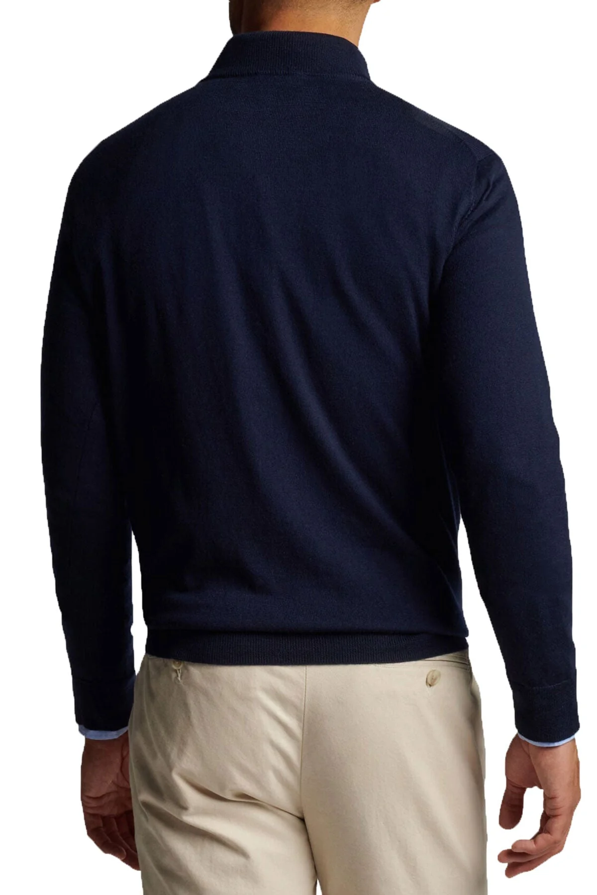 Peter Millar Autumn Crest Quarter Zip, Navy [Zura Bio] - Image 2