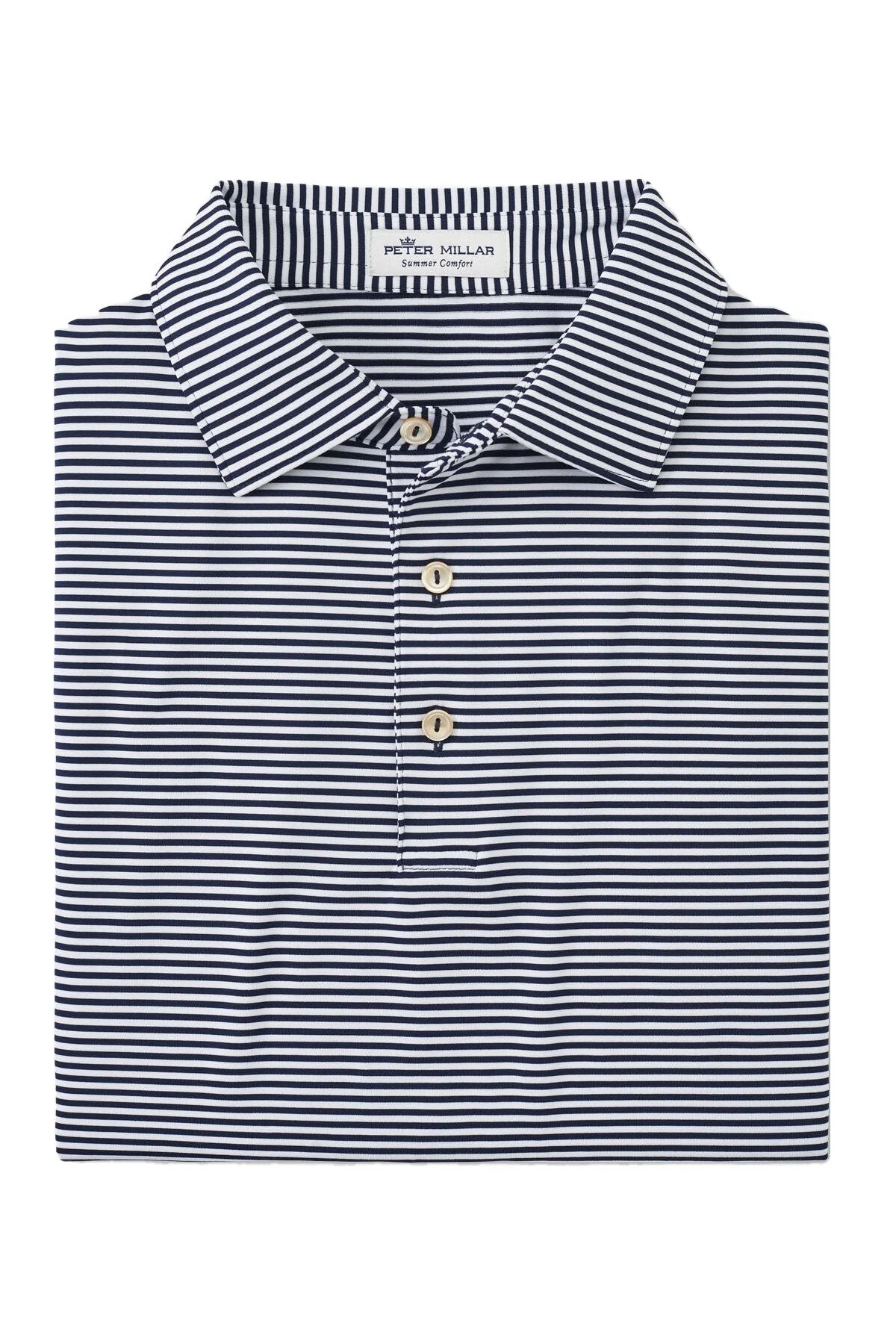 Peter Millar Hales Performance Jersey Polo, Navy [GuidePoint Security Cloud Security] - Image 3