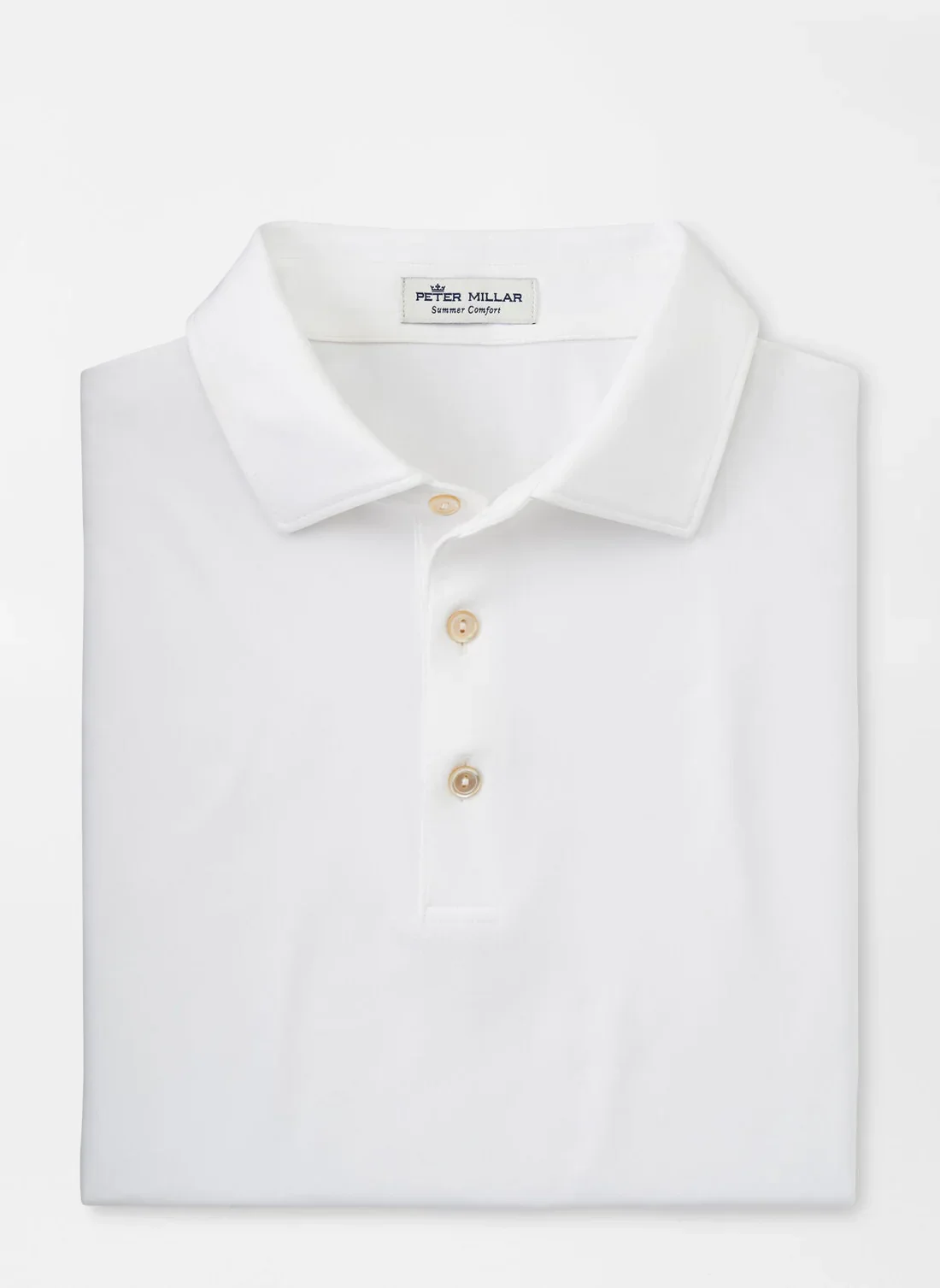 Peter Millar Performance Polo, White [Brown Harris Stevens] - Image 3